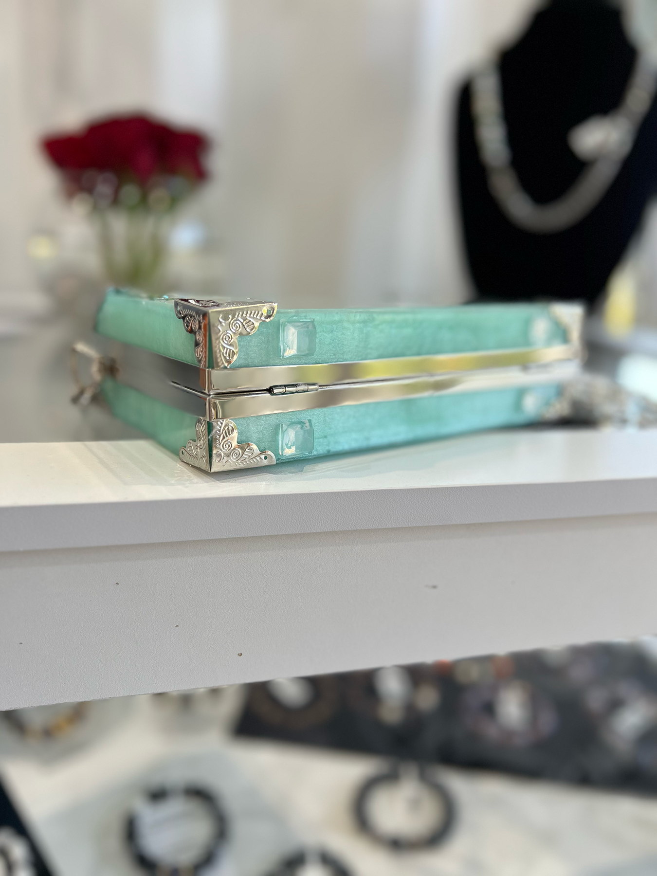 Flutterby Resin Purse