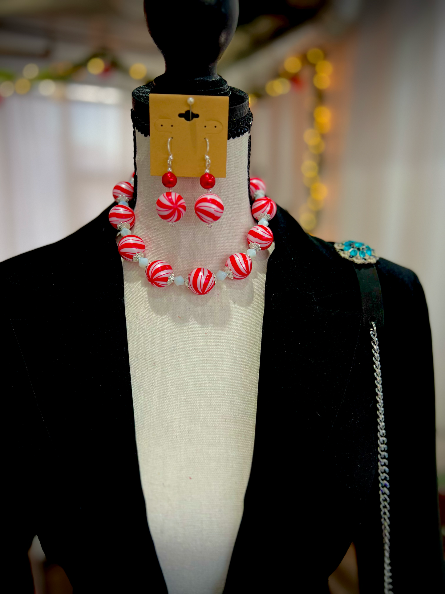 Peppermint Pearls Set