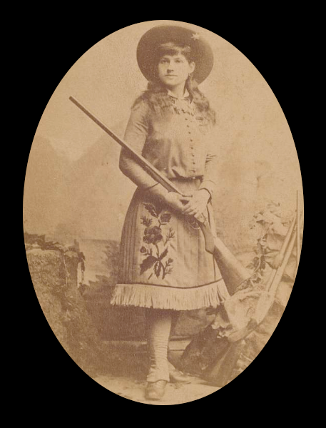 Vintage Cowgirl Pendant Necklace Silver