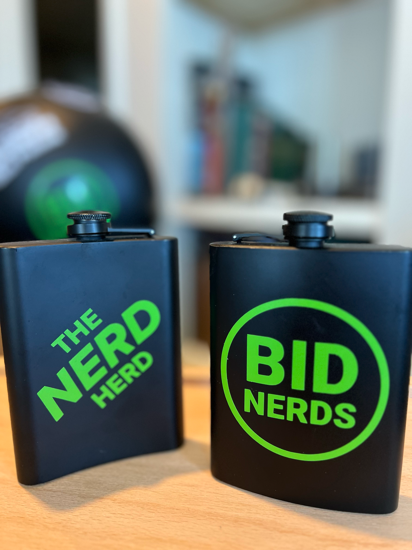 Bid Nerds Flask