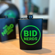 Bid Nerds Flask