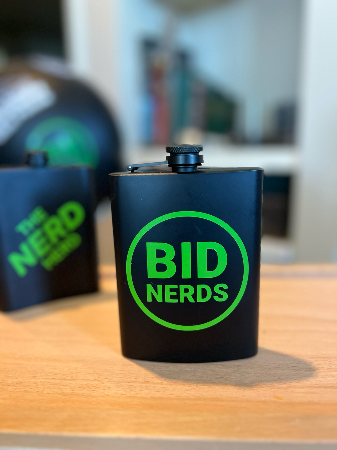 Bid Nerds Flask