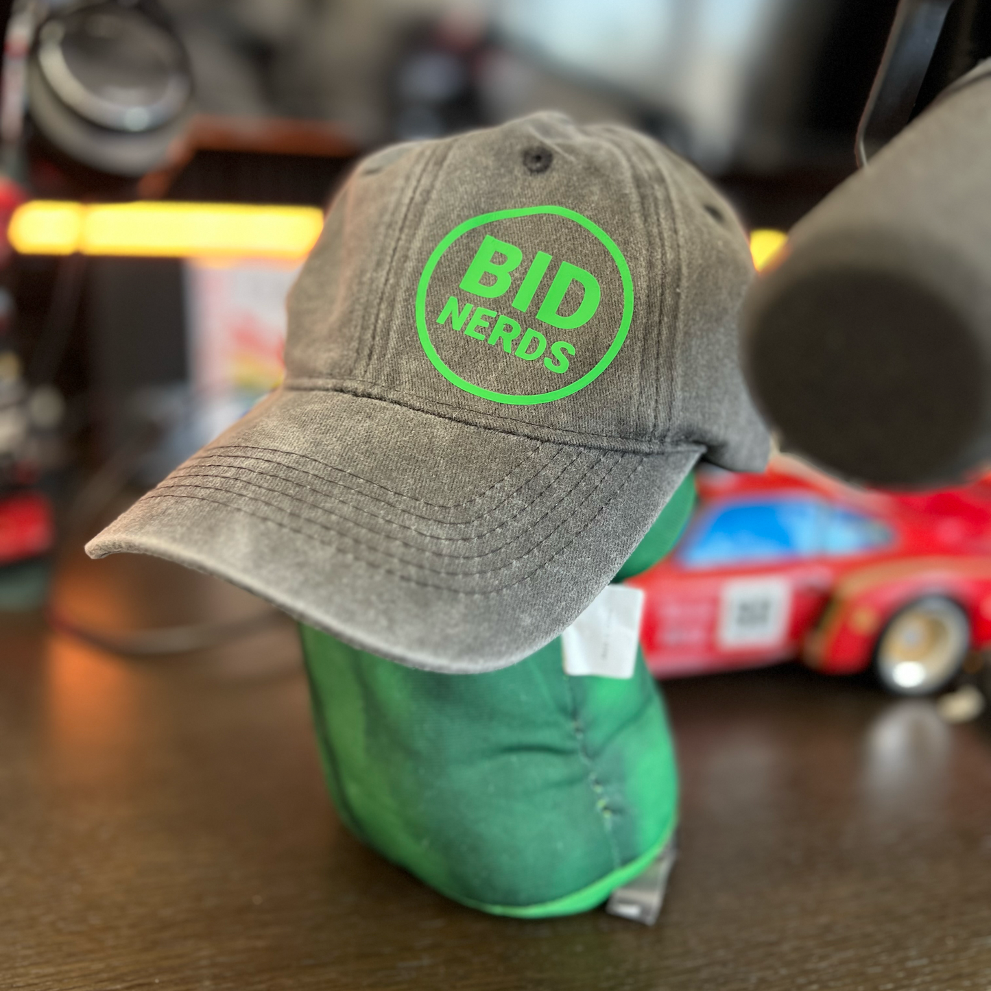 Bid Nerds Vintage Wash "Dad" Hat