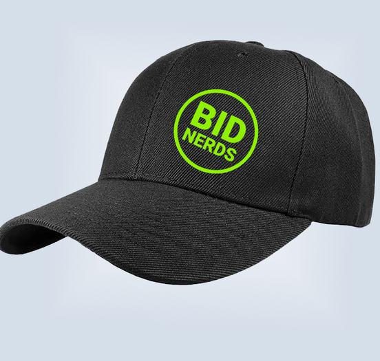 Bid Nerds Baseball Hat