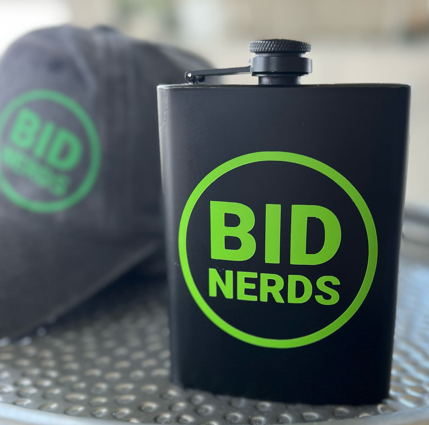 Bid Nerds Flask
