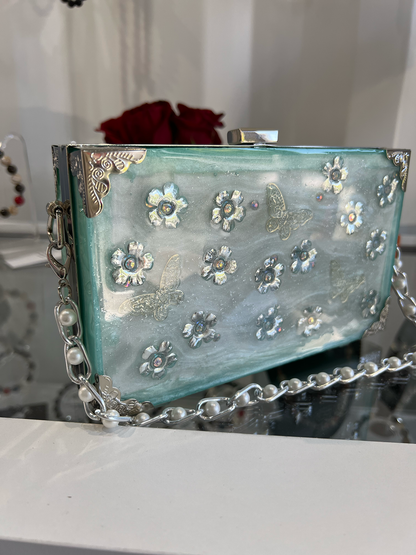 Flutterby Resin Purse