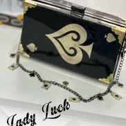 Lady Luck Resin Clutch