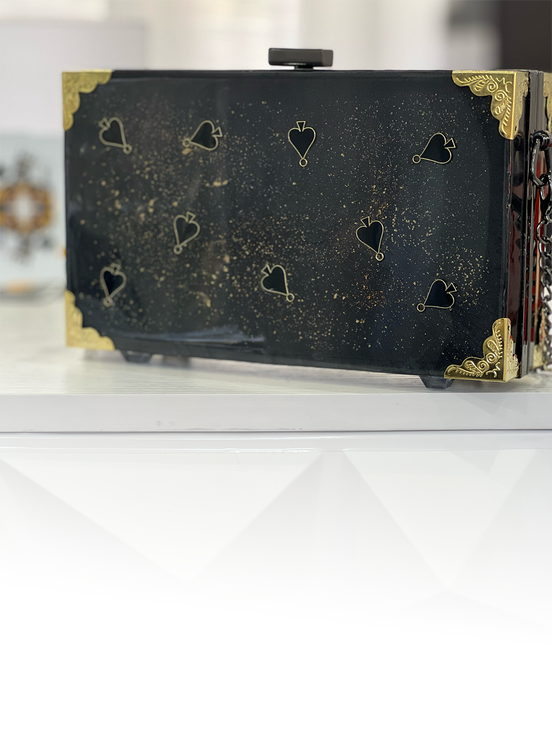 Lady Luck Resin Clutch