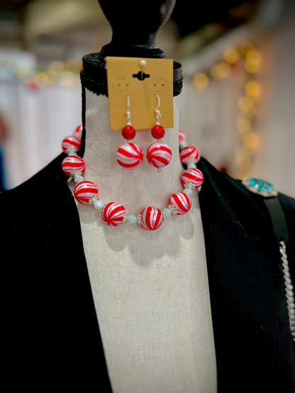 Peppermint Pearls Set